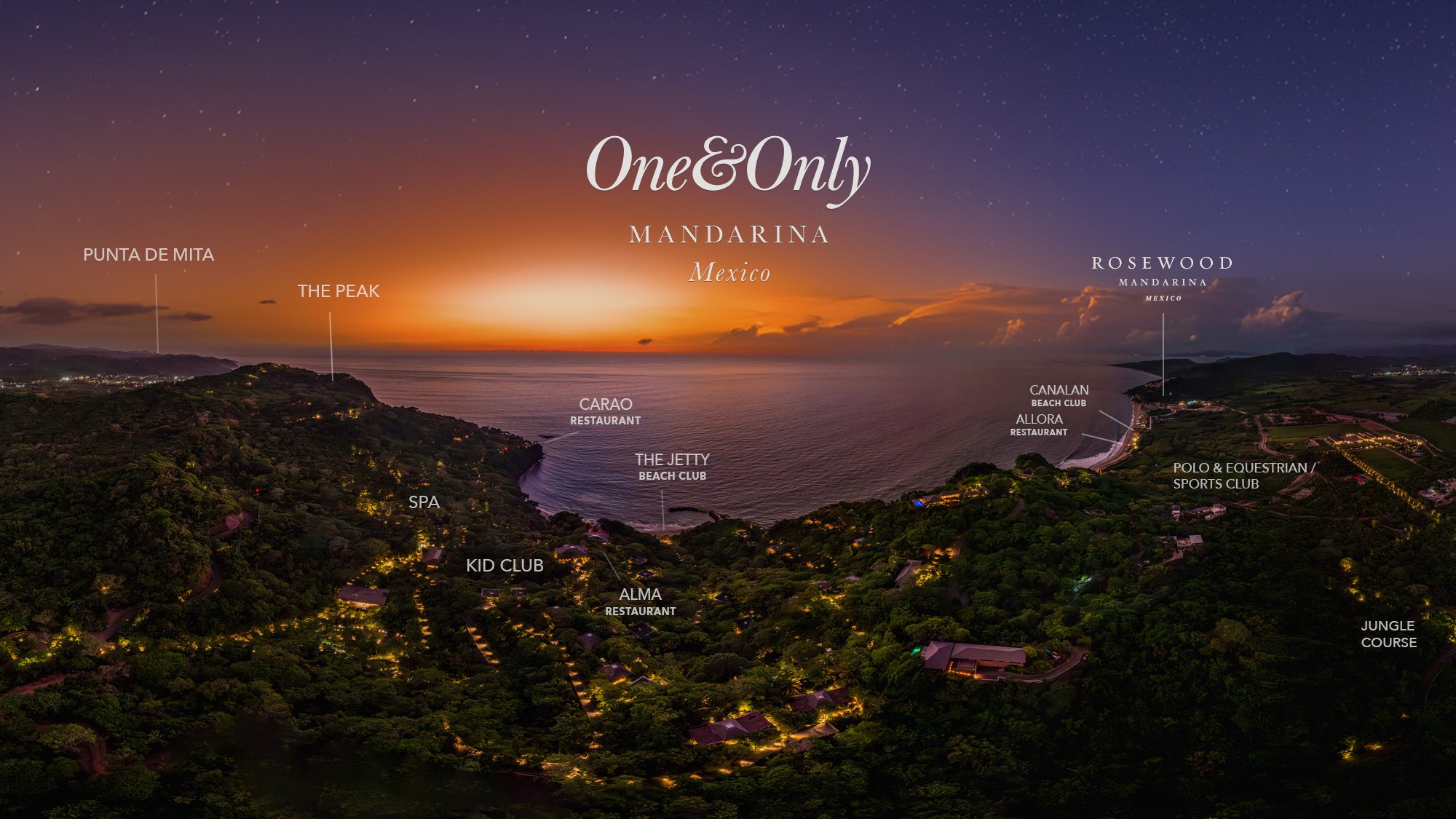 One&Only Private Homes - Mandarina, Riviera Nayarit, Mexico - Luxury resort real estate for sale in Puerto Vallarta, Mexico